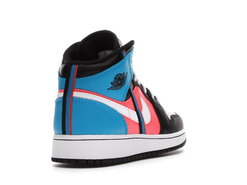 Jordan 1 Mid Tri Color Ribbons (GS)