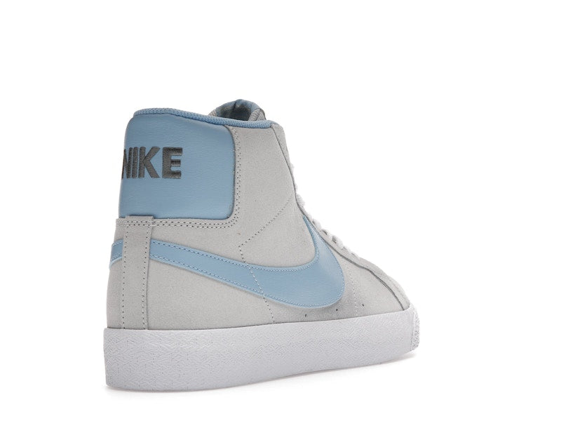 Nike SB Blazer Mid Soft Grey Baby Blue