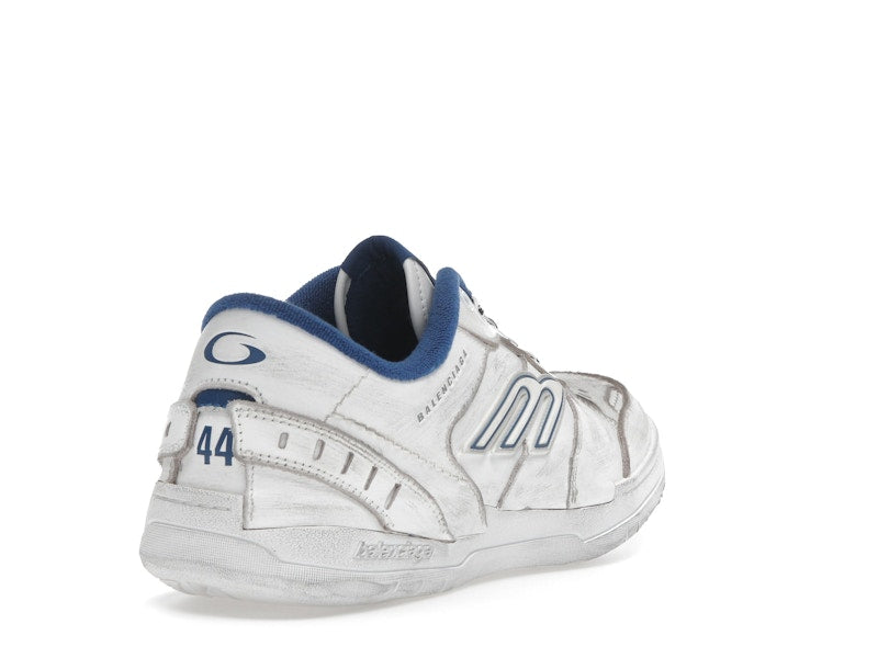 Balenciaga Hamptons Worn-Out White Dark Blue