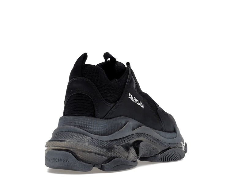 Balenciaga Triple S Clear Sole Black