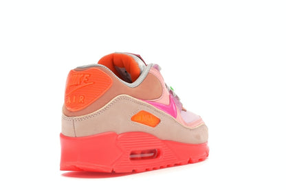 Nike Air Max 90 PRM Platinum Crimson/Bright Purple (Women's)