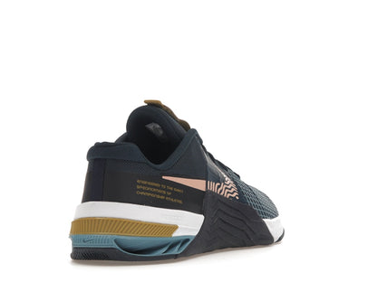 Nike Metcon 8 Armory Navy Obsidian Cerulean Arctic Orange