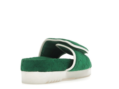 adidas x Gucci GG Platform Sandal Green