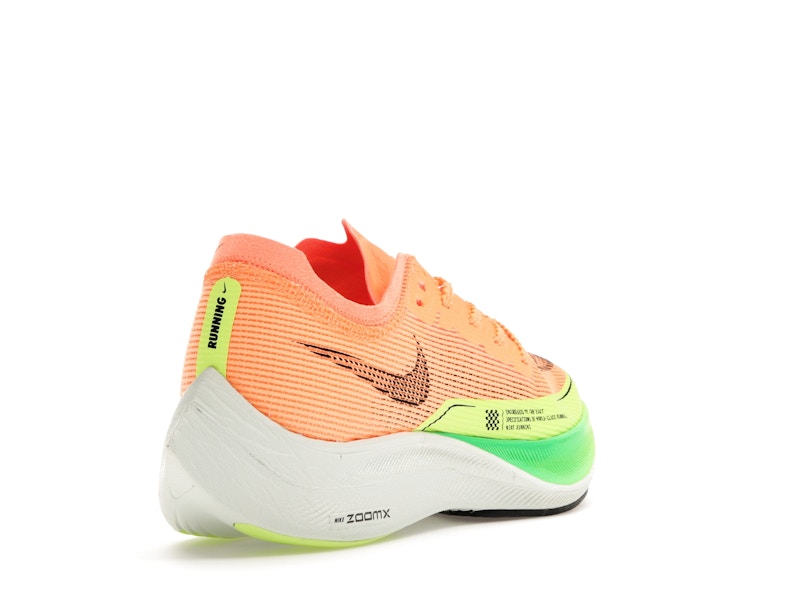 Nike ZoomX Vaporfly Next% 2 Peach Cream Green Shock (Women's)