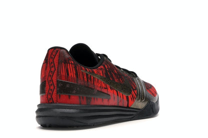 Nike KB Mentality Black Metallic Gold Chilling Red