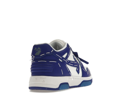 OFF-WHITE Out Of Office Sartorial Stitching White Dark Blue