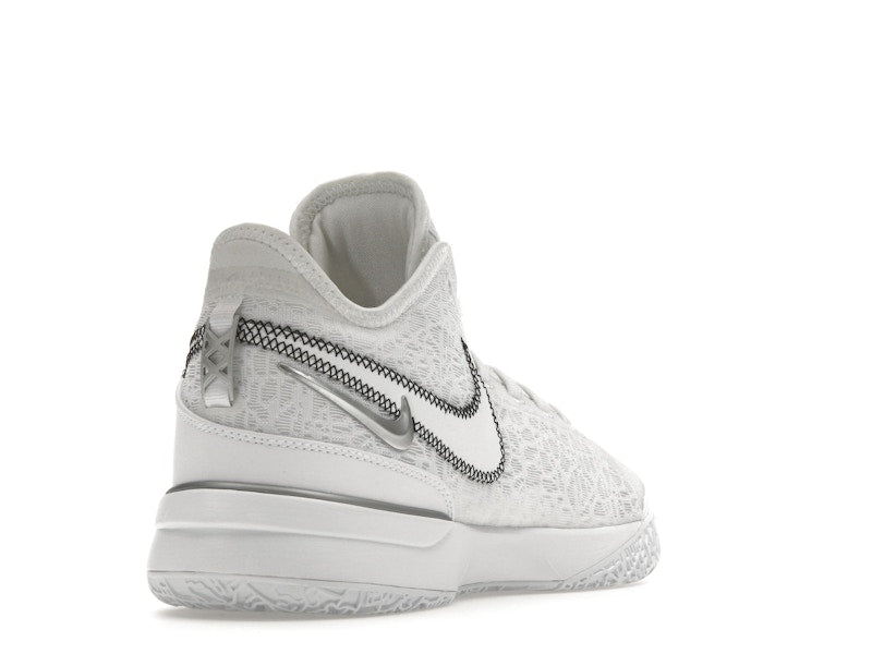 Nike Zoom LeBron NXXT Gen White Metallic Silver