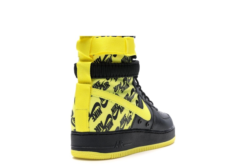 Nike SF Air Force 1 High Black Dynamic Yellow