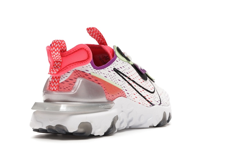 Nike React Vision Barely Volt Laser Crimson