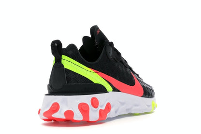 Nike React Element 55 Black Crimson Volt