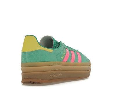 adidas Gazelle Bold Court Green Lucid Pink (Women's)