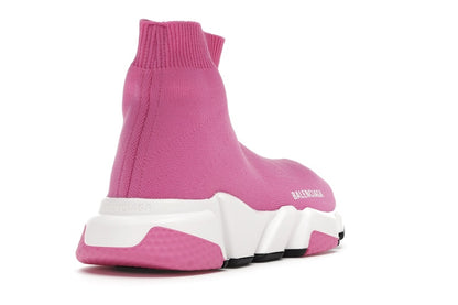 Balenciaga Speed Trainers Mid Pink White (Women's)