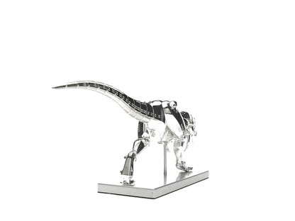 Hajime Sorayama T-Rex Cyborg Dinosaur Figure Silver