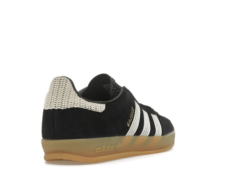 adidas Gazelle Indoor Core Black Wonder White (Women's)