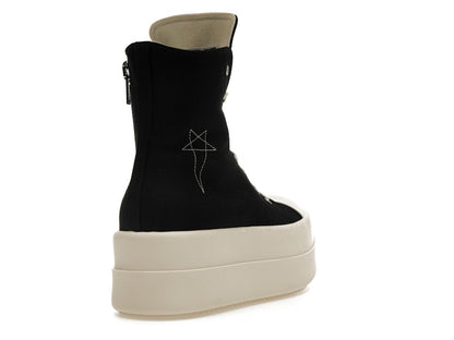 Rick Owens DRKSHDW Mega Bumper Sneaks Pentagram Black Pearl Milk
