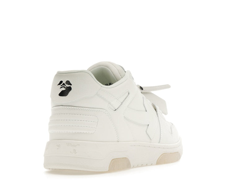 OFF-WHITE Out Of Office OOO Low Tops Triple White