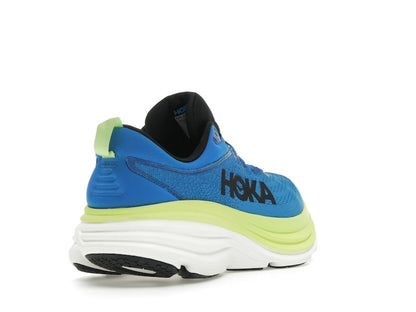 Hoka One One Bondi 8 Electric Cobalt Lettuce