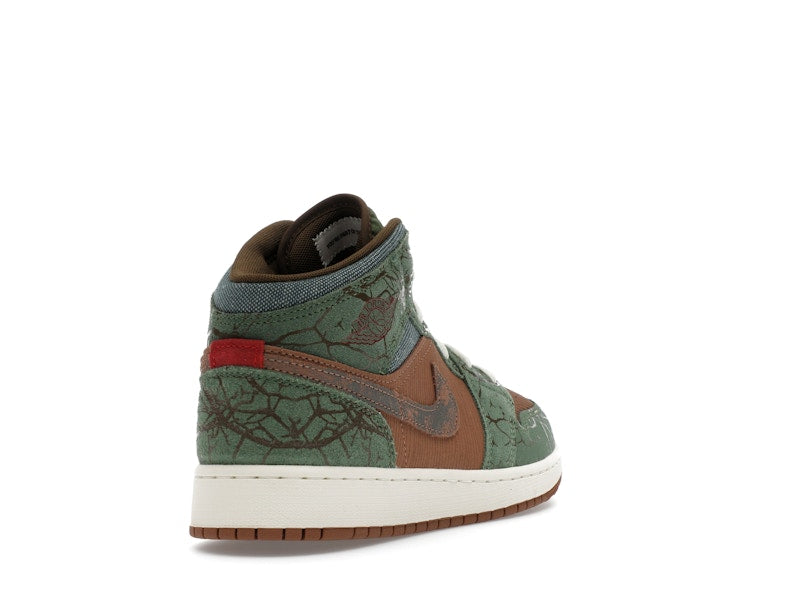 Jordan 1 Mid Treeline (GS)