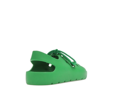 Bottega Veneta Jelly Lace Up Sandal Green (Women's)