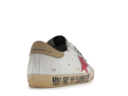 Golden Goose Super-Star You Are My Sunrise White Red (Women's)