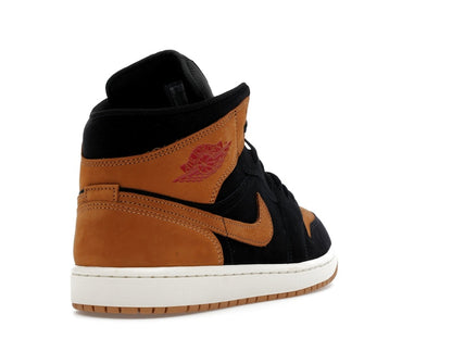 Jordan 1 Mid SE Black Flax