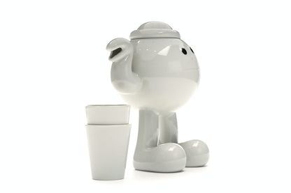 James Jarvis Glazed Porcelain Teapot White