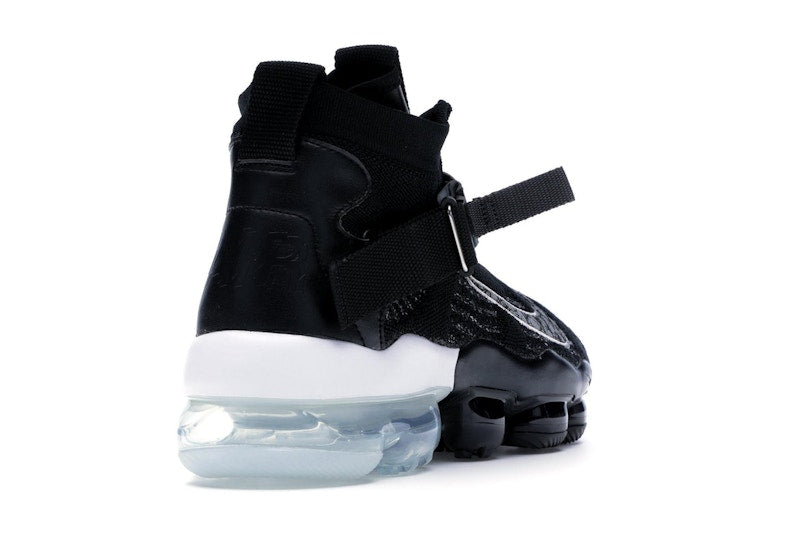 Nike Air VaporMax Premier Flyknit Black Metallic Silver White