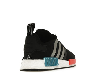 adidas NMD R1 Black Silver Solar Red