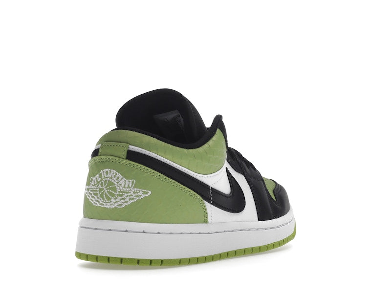 Jordan 1 Low Snakeskin Vivid Green (Women's)