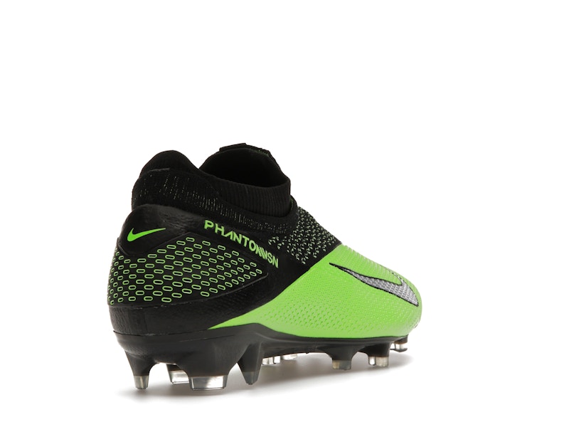 Nike Phantom Vision 2 Elite Dynamic Fit FG Black Green Strike
