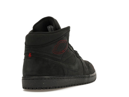 Jordan 1 Mid SE Craft Dark Smoke Red