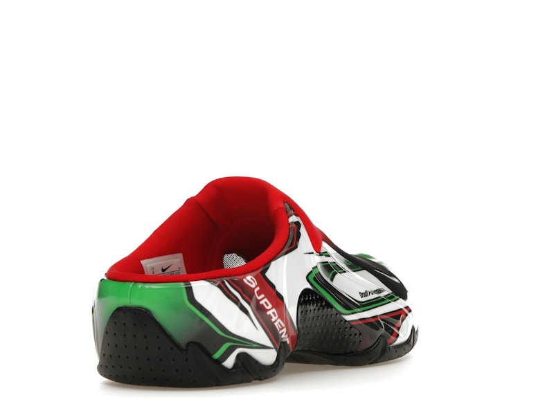 Nike Clogposite Supreme White Gym Red Green