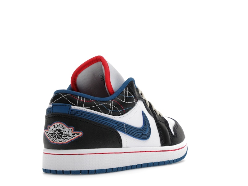 Jordan 1 Low SE Industrial Blue Sashiko