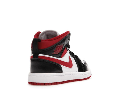 Jordan 1 Mid Gym Red Black White (PS)