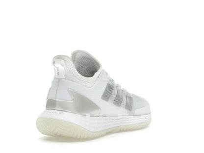 adidas Adizero Ubersonic 4.1 Cloud White Silver Metallic Grey (Women's)