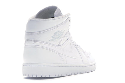 Jordan 1 Mid Triple White (2018)
