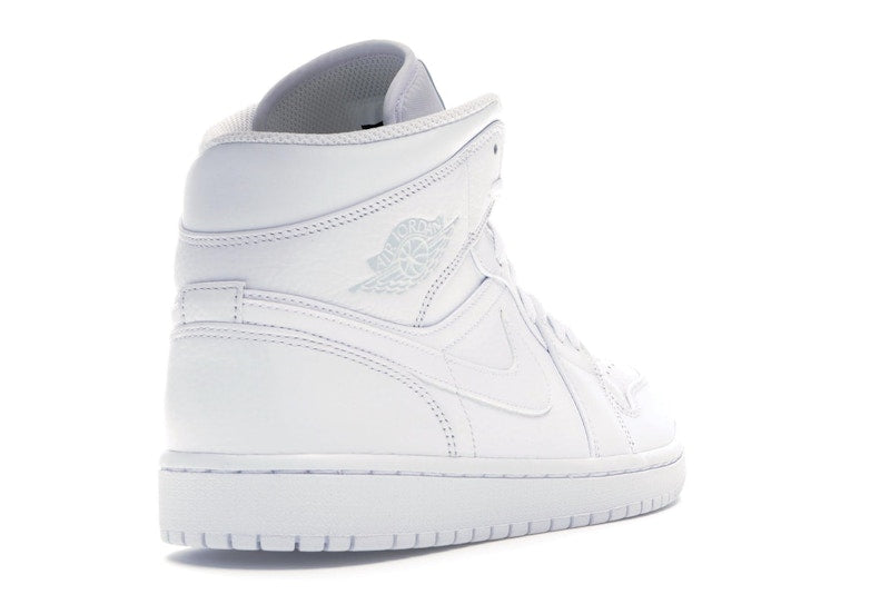 Jordan 1 Mid Triple White (2018)