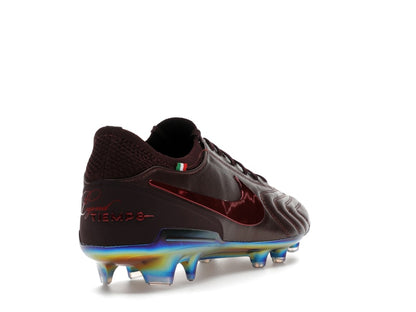 Nike Tiempo Legend 10 Elite Luxe FG Montebelluna Leather Port Wine