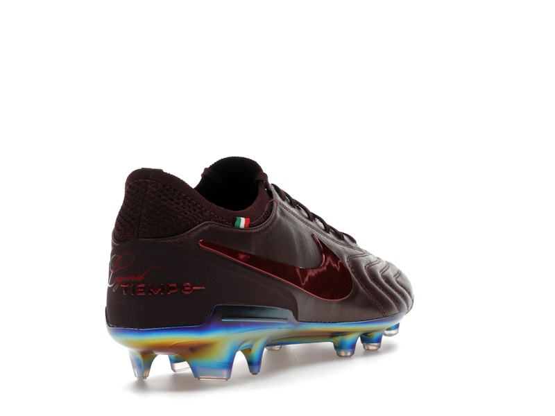 Nike Tiempo Legend 10 Elite Luxe FG Montebelluna Leather Port Wine