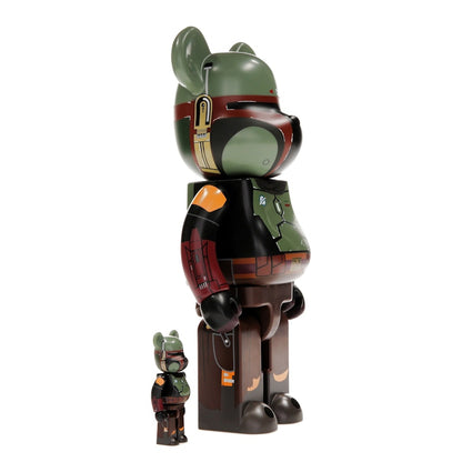 Bearbrick x Star Wars Boba Fett (Recovered Armor) 100% & 400% Set