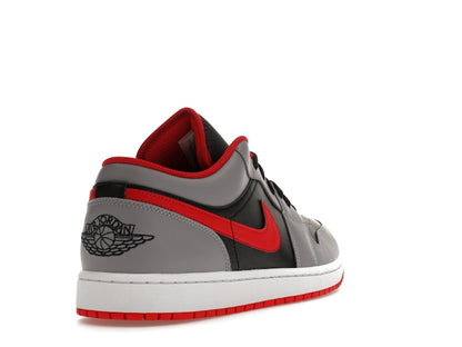 Jordan 1 Low Black Light Smoke Grey Gym Red