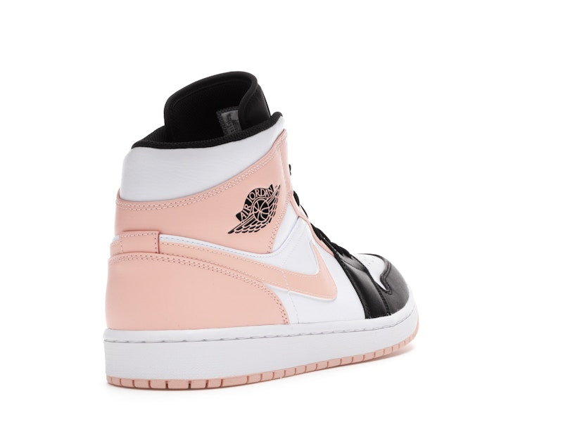 Jordan 1 Mid Arctic Orange Black Toe