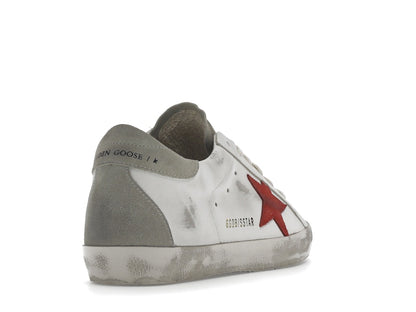 Golden Goose Super-Star White Grey Red (Women's)