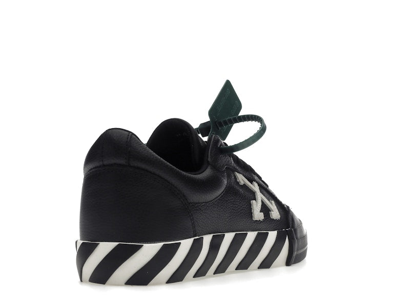 OFF-WHITE Vulc Low Leather Black White SS22