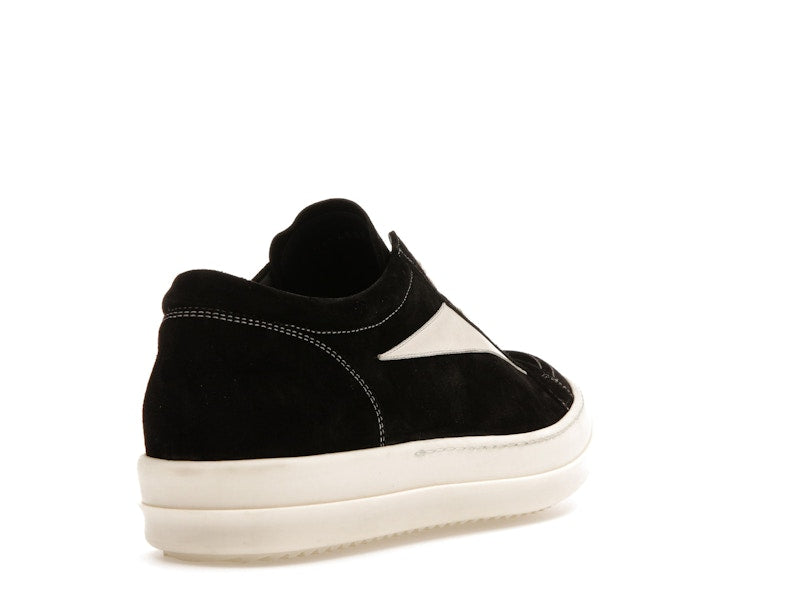Rick Owens Strobe Vintage Low Black Suede