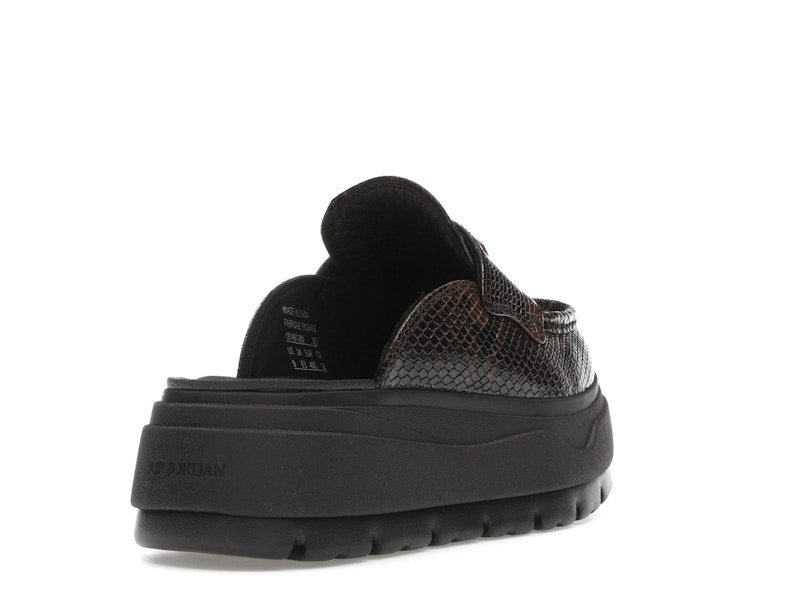 Jordan Mule Croc Velvet Brown (Women's)