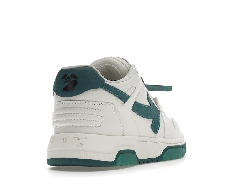OFF-WHITE Out Of Office OOO Low Tops White Green (FW22)