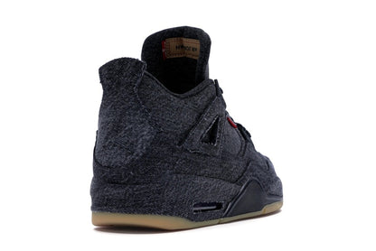 Jordan 4 Retro Levi's Black (Blank Tag)