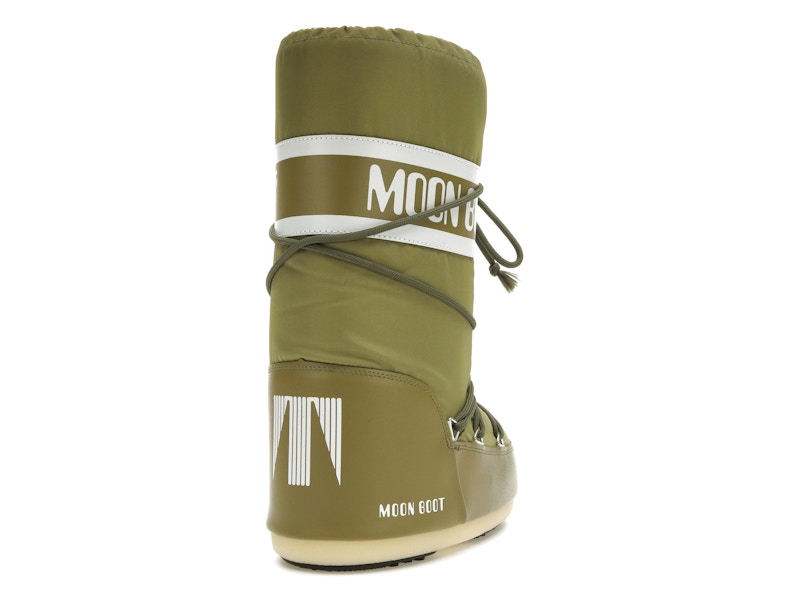 Moon Boot Icon Nylon Boot Khaki