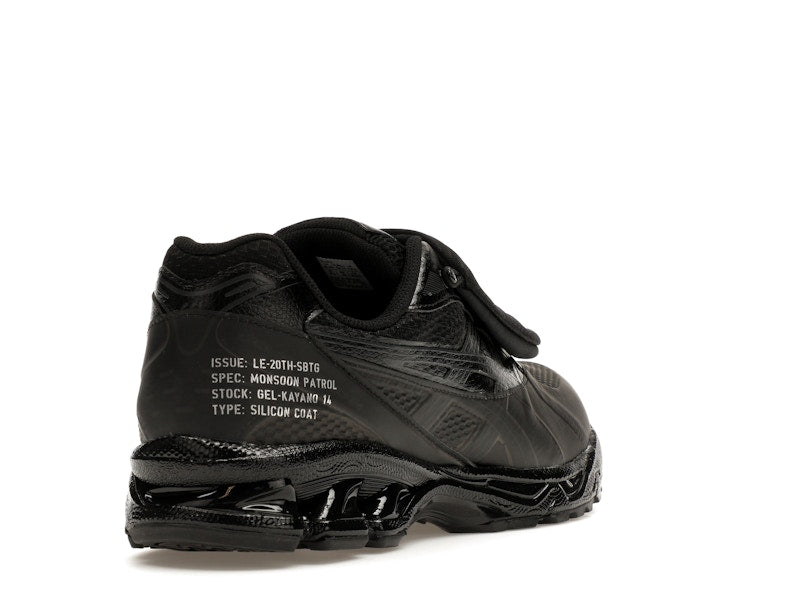 ASICS Gel-Kayano 14 SBTG x Limited Edt Monsoon Patrol Black